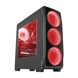 Genesis Mid-Tower Titan 750 with Red LED Light