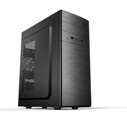 KMEX ATX CASE W175 With 350W PSU (CX23YARA001C) - Black