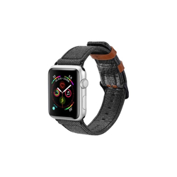 DUX DUCIS Leather Strap for Apple Watch Series 6, SE, 5, 4 (40mm)/Series 1,2,3 (38mm)