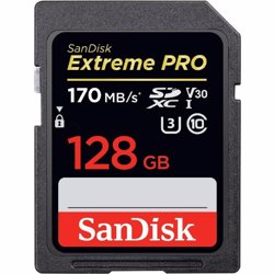 SanDisk Extreme Pro SDXC Card 128GB (SDSDXXY-128G-GN4IN)