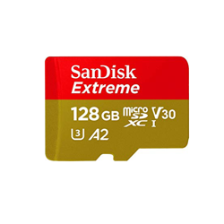 SanDisk 128GB Extreme MicroSD
