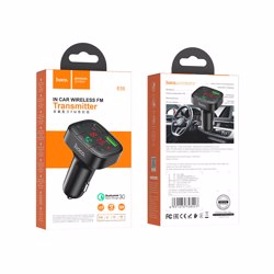 მანქანის დამტენი/FM transmitter Hoco E59