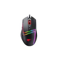 HV-MS953 RGB Backlit Programmable Gaming Mouse