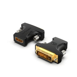 VENTION AILB0 HDMI Female to DVI (24+1) Male Adapter Black