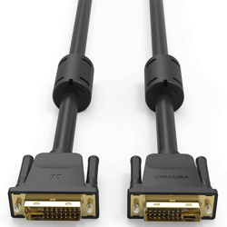 VENTION EAABL DVI(24+1) Male to Male Cable 10M Black