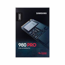 Samsung 980 PRO 500GB SSD M.2 PCIe 4.0 - MZ-V8P500BW