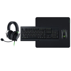 RZ85-02742300-B3M1, Razer Power Up Bundle V2 Headset + Keyboard + Mouse + Mouse Pad Black
