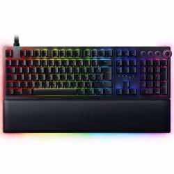RZ03-03610800-R3R1 Razer Gaming Keyboard Huntsman V2 Analog Switch USB RU RGB Black