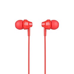 Hoco Initial Sound Universal Earphones With Mic M14 red