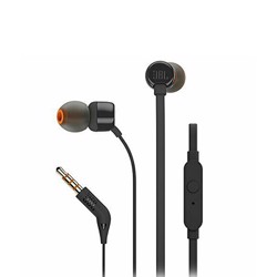 JBL T110 Earphone In Ear Black