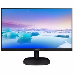 Philips 243V7QDAB/01, 23.8", Monitor, FHD, IPS, VGA, DVI-D, HDMI, Black