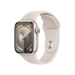 Apple Watch Series 9 GPS 41mm Starlight Aluminum Case With Starlight Sport Band MR8T3 S/M