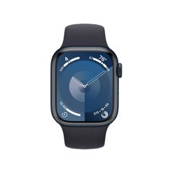 Apple Watch Series 9 GPS 41mm Midnight Aluminum Case With Midnight Sport Band MR8X3 M/L
